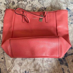 Pink Coach Tote Vintage